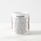 Fitzgerald Familiecolade van de mok van wapens (Center)