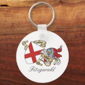 Fitzgerald Family Crest Sleutelhanger (Voorkant)