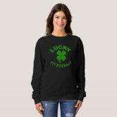 Fitzgerald Irish Family Saint Patrick S Day Fitz Trui (Voorkant volledig)