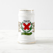 Fitzgerald Irish Shield Gepersonaliseerde Bier Ste Bierpul (Center)