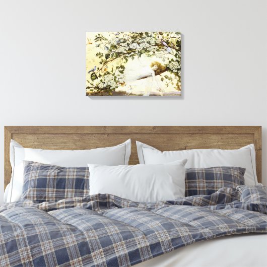 Fitzgerald’s "Ariel" Canvas Afdruk (Insitu (Slaapkamer))