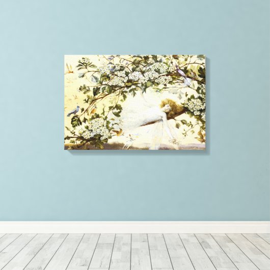 Fitzgerald’s "Ariel" Canvas Afdruk (Insitu (Houten vloer))