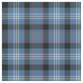 Fitzgerald Tartan Pattern Blue Irish Pset Stof (Close Up)