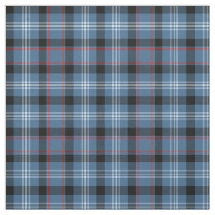 Fitzgerald Tartan Pattern Blue Irish Pset Stof