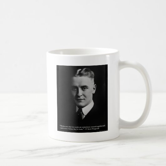 Fitzgerald "Two Souls" & Quote T-shirts & Cadeaus Koffiemok (Rechts)