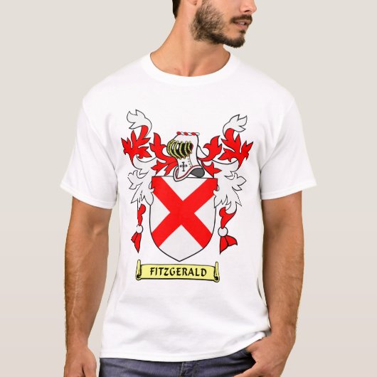 FITZGERALD wapenschild T-shirt (Voorkant)