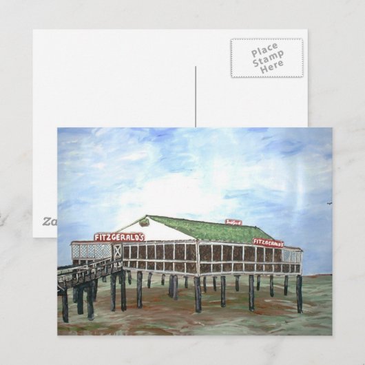 Fitzgeralds Briefkaart (Voorkant / Achterkant)