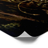 Fitzgerald's "Het gekantelde bos" - Afdruk Poster (Hoek)