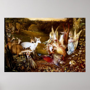 Fitzgerald's "Het gekantelde bos" - Afdruk Poster