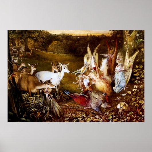 Fitzgerald's "Het gekantelde bos" - Afdruk Poster (Voorkant)