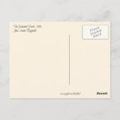 Fitzgerald's "Het gekantelde bos" Briefkaart (Achterkant)