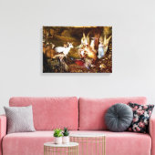 Fitzgerald's "Het gekantelde bos" Canvas Afdruk (Insitu (Woonkamer))