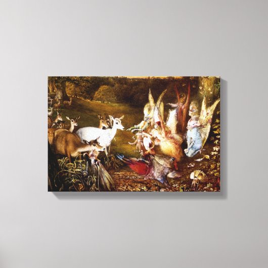 Fitzgerald's "Het gekantelde bos" Canvas Afdruk (Voorkant)