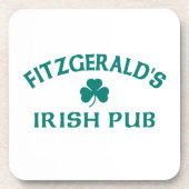 Fitzgerald's Ierse Pub Bier Onderzetter (Voorkant)