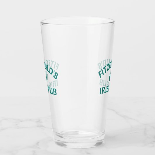 Fitzgerald's Ierse Pub Glas (Rechts)