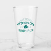 Fitzgerald's Ierse Pub Glas (Voorkant)