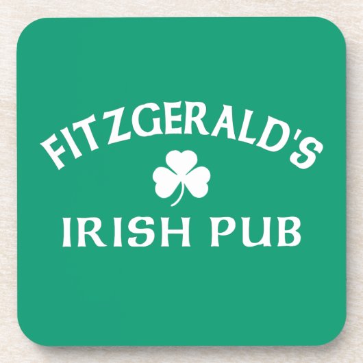 Fitzgerald's Irish Pub Bier Onderzetter (Voorkant)