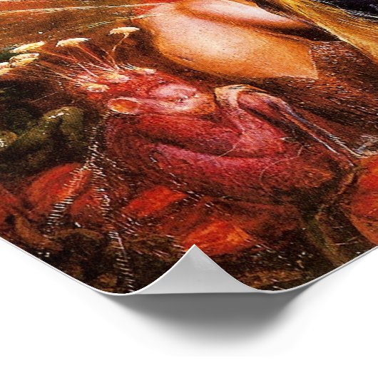 Fitzgerald's "The Fairies Banquet" - Afdruk Poster (Hoek)