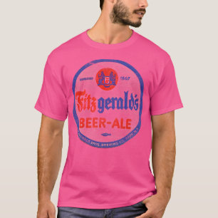Fitzgeralds Vervaagd uiterlijk Design T-shirt