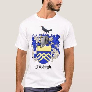 Fitzhugh Family Heraldry LARGE CREST T-shirt