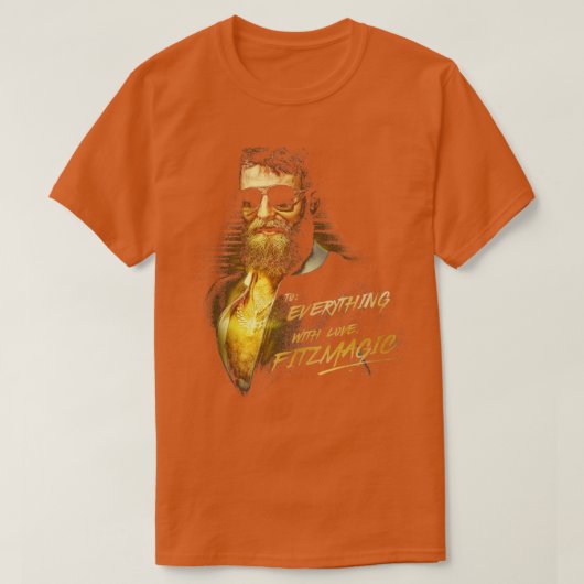 Fitzmagic Amerikaanse Miami Dolfijnen T-shirt (Design voorkant)