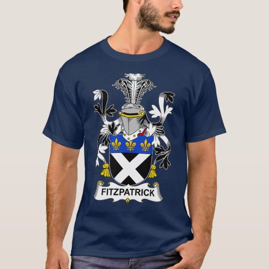 Fitzpatrick Coat of Arms Family Crest T-shirt (Voorkant)