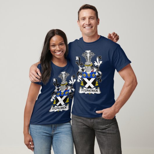 Fitzpatrick Coat of Arms Family Crest T-shirt (Unisex)