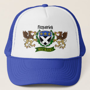 Fitzpatrick Irish Shield gepersonaliseerd Trucker Pet