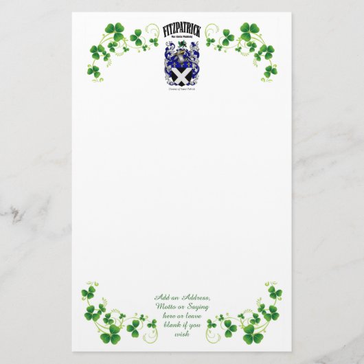 Fitzpatrick - Kopieerapparaat voor laptop Briefpapier (Voorkant)