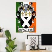 Fitzpatrick-laag voor wapenafdrukken poster (Thuiskantoor)
