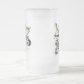 Fitzpatrick Tartan Lion Matglas Bierpul (Center)