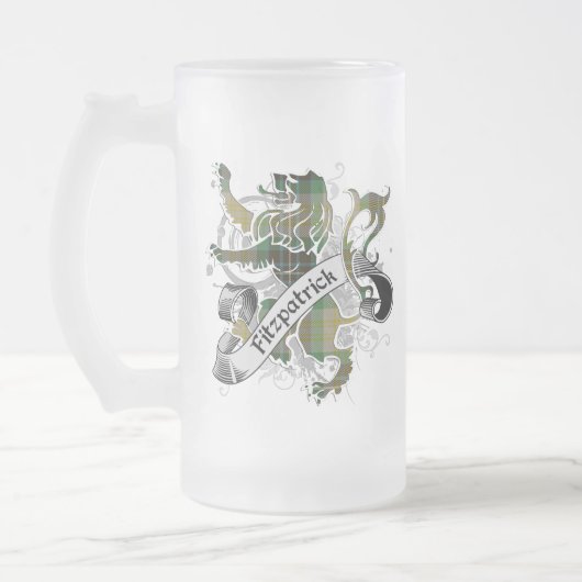 Fitzpatrick Tartan Lion Matglas Bierpul (Links)