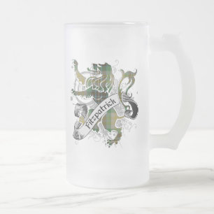 Fitzpatrick Tartan Lion Matglas Bierpul