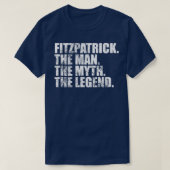 FitzpatrickFitzpatrick Familienaam Fitzpatrick las T-shirt (Design voorkant)