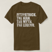 FitzpatrickFitzpatrick Familienaam Fitzpatrick las T-shirt (Design voorkant)