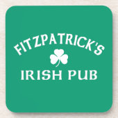 Fitzpatrick's Ierse Pub Bier Onderzetter (Voorkant)