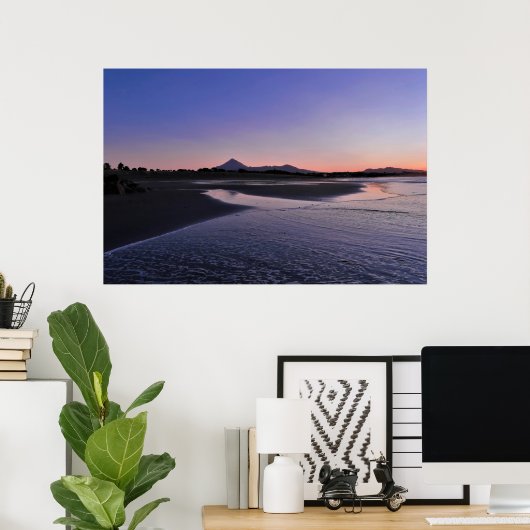 Fitzroy Beach Sunset Poster (Thuiskantoor)
