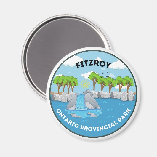 Fitzroy Ontario Provincial Park Magnet (Voorkant / Achterkant)