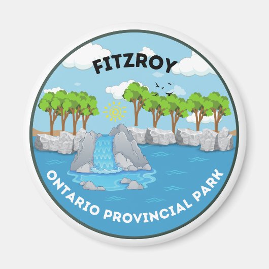 Fitzroy Ontario Provincial Park Magnet (Voorkant)