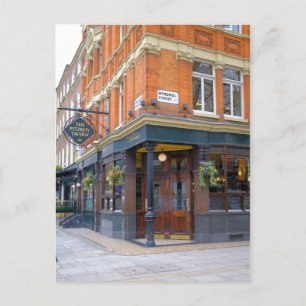 Fitzroy Tavern, Fitzrovia, Londen, Verenigd Konink Briefkaart