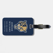 FIU Panter Head Bagagelabel (Achterkant horizontaal)