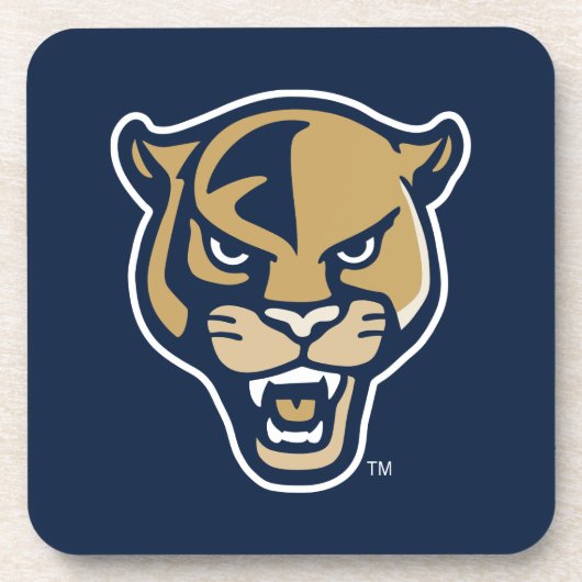 FIU Panter Head Bier Onderzetter (Voorkant)