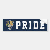 FIU Panter Head Bumpersticker (Voorkant)