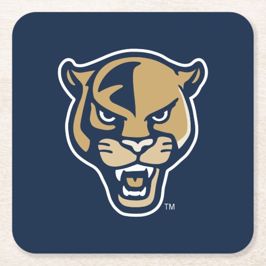 FIU Panter Head Kartonnen Onderzetters (Voorkant)