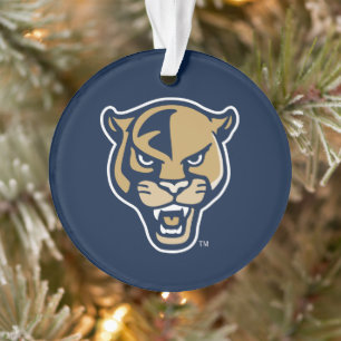 FIU Panter Head Ornament