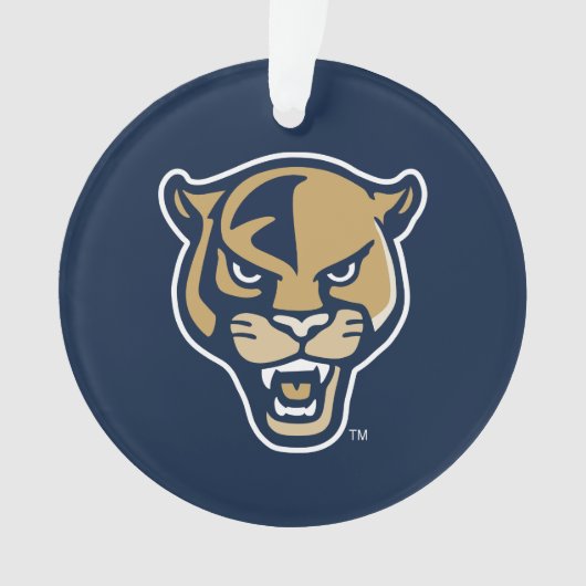 FIU Panter Head Ornament (voorkant)
