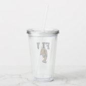FIU Panters Acryl Drinkbeker (Achterkant)