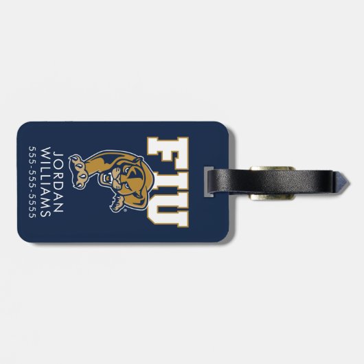 FIU Panters Bagagelabel (Achterkant horizontaal)