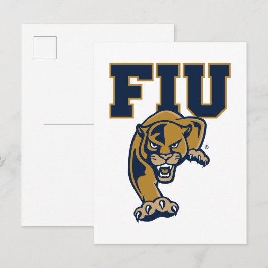 FIU Panters Briefkaart (Voorkant / Achterkant)