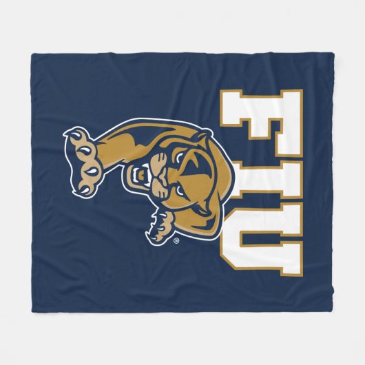 FIU Panters Fleece Deken (Voorkant (Horizontaal))